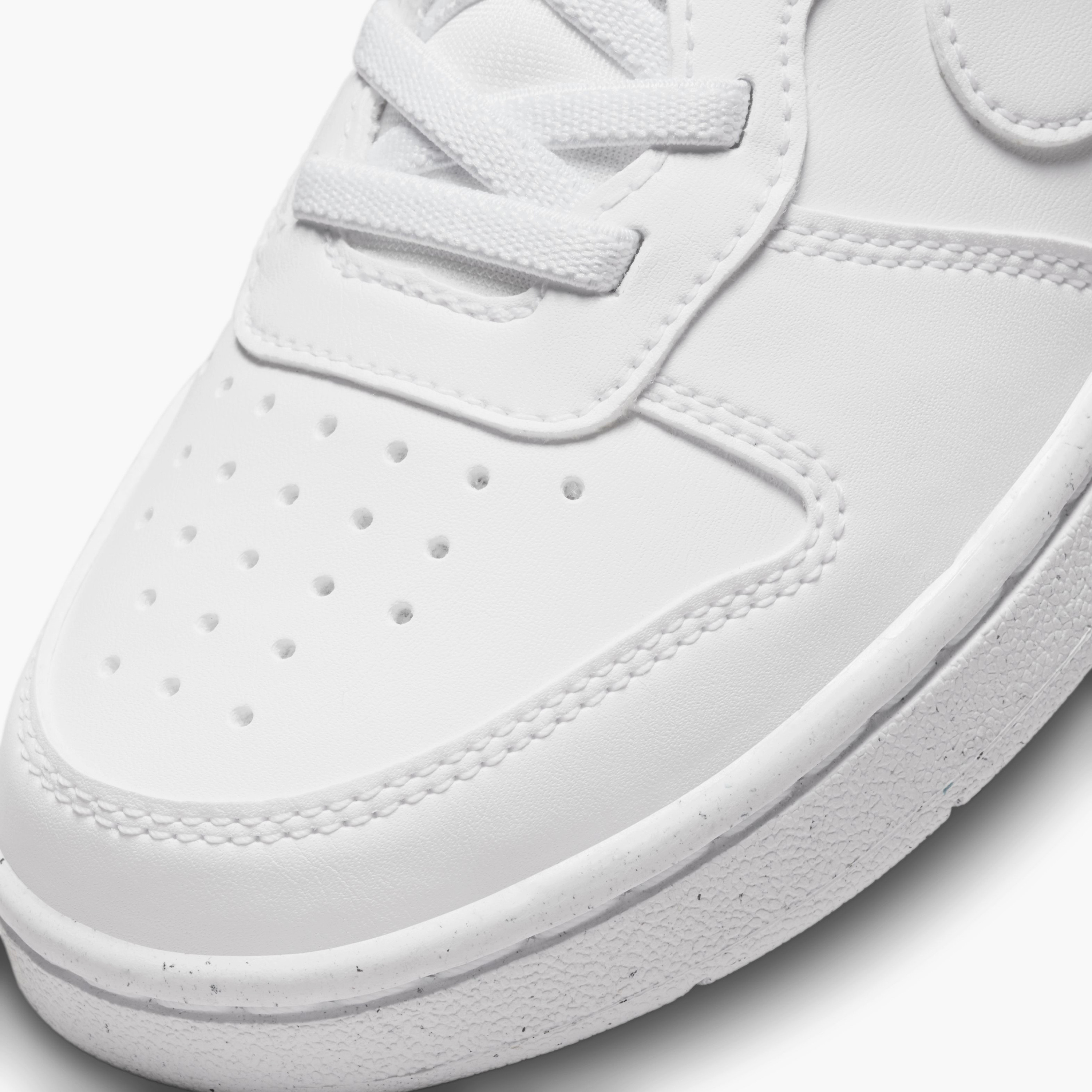 Nike Boys' COURT BOROUGH LOW RECRAFT BPV School Shoes with Hook and Loop Closure - DV5457-106-boys-shoes-schoolshoes-image-11