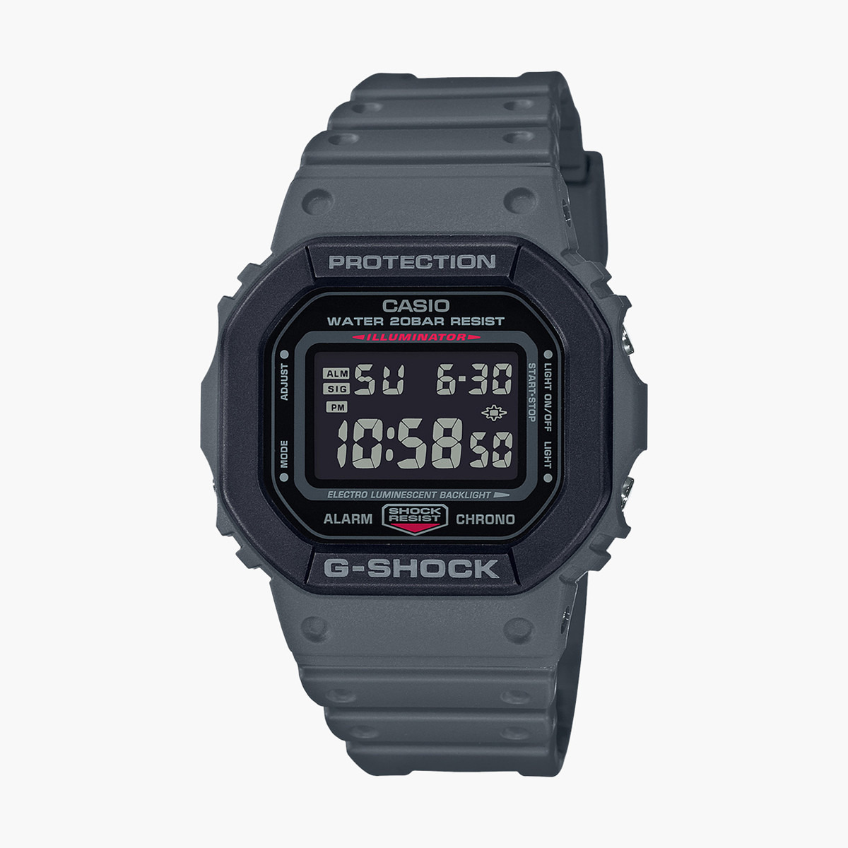 Buy Men s Casio G Shock Men s Black Resin Strap Digital Wrist