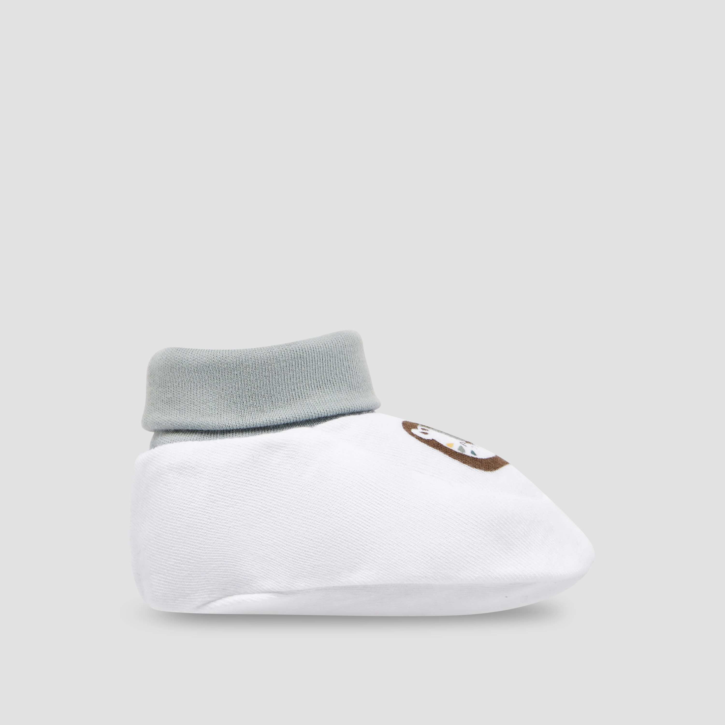 Juniors Printed Slip-On Booties-baby-boys-shoes-booties-image-3
