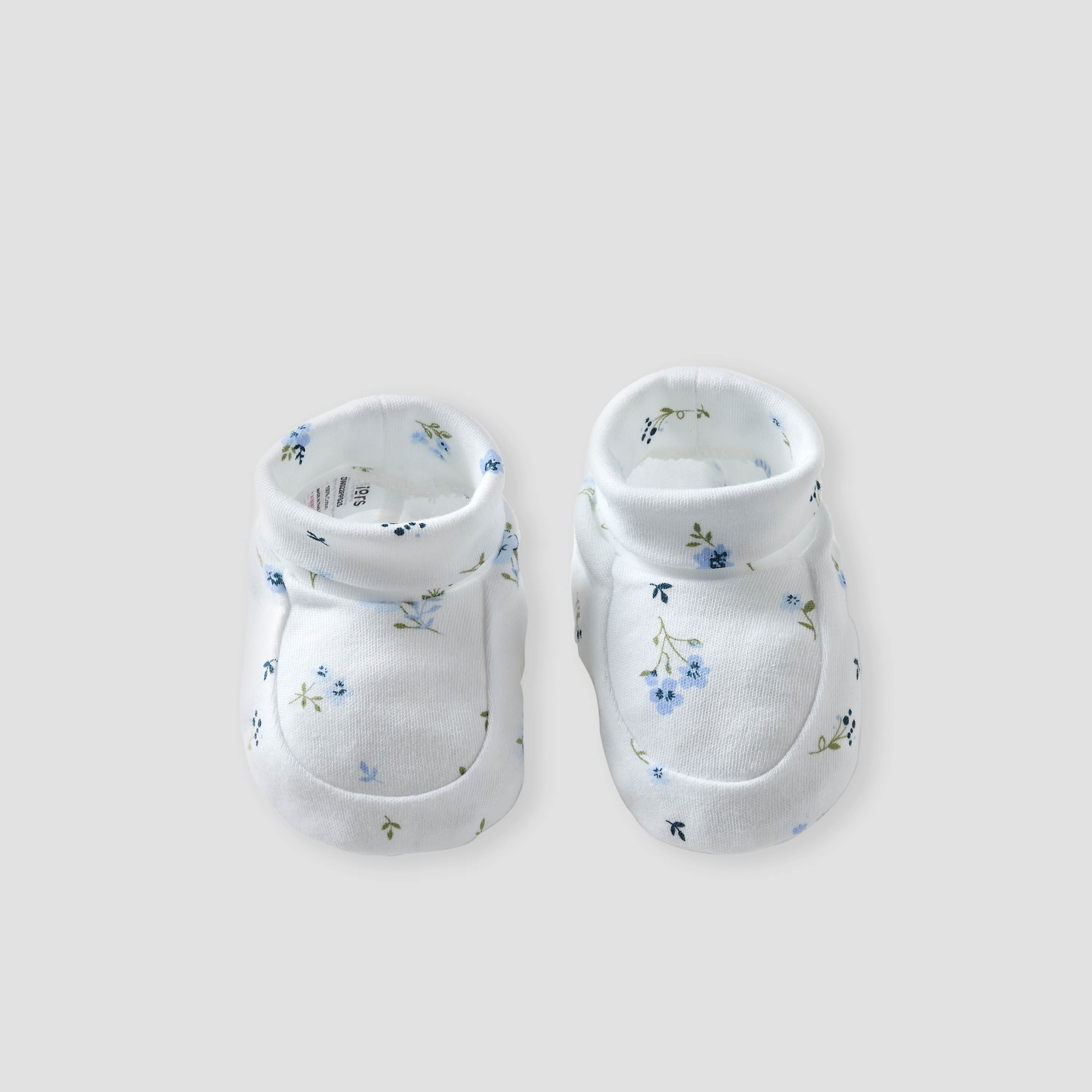 Juniors Floral Print Booties-baby-girls-shoes-booties-image-1