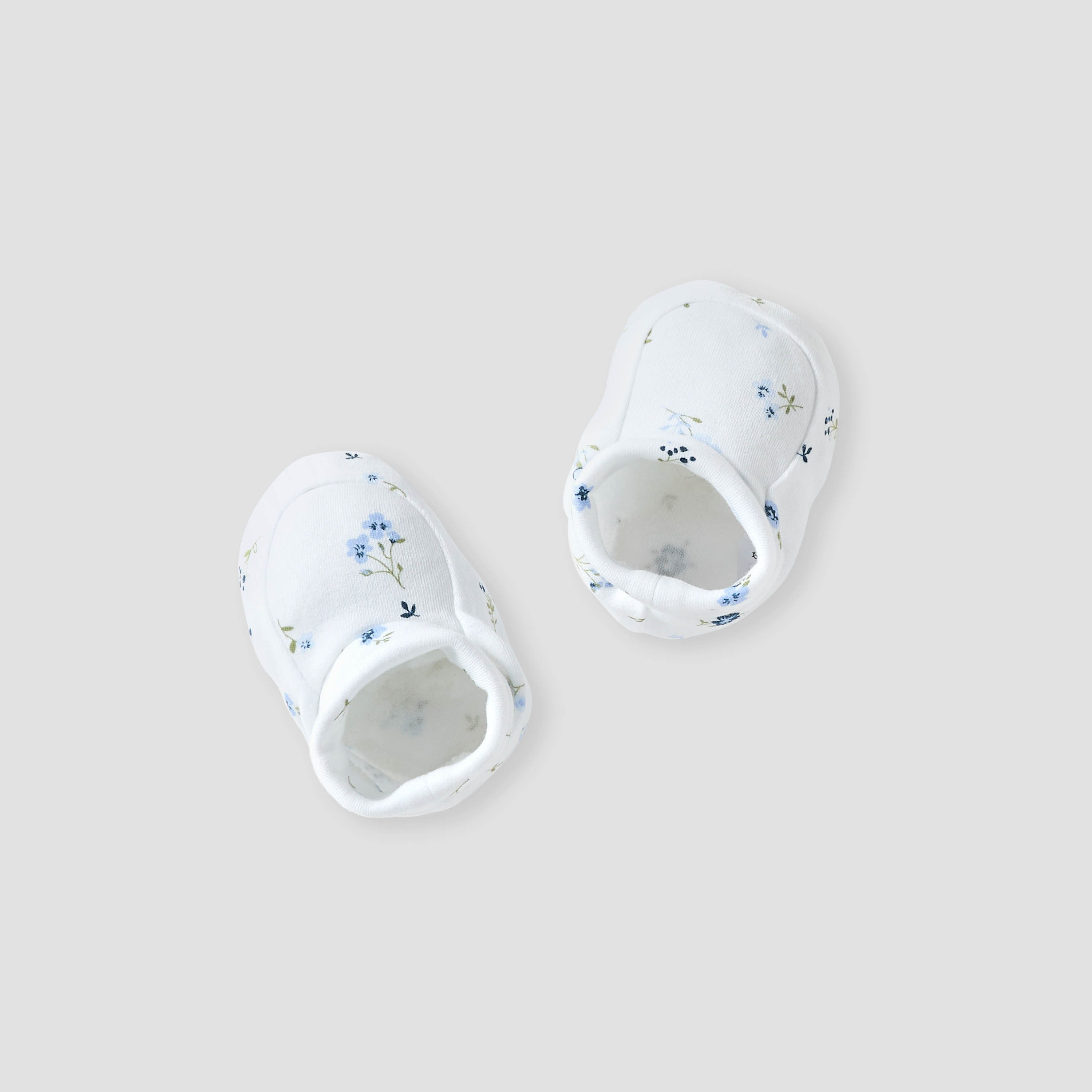 Juniors Floral Print Booties-baby-girls-shoes-booties-image-2