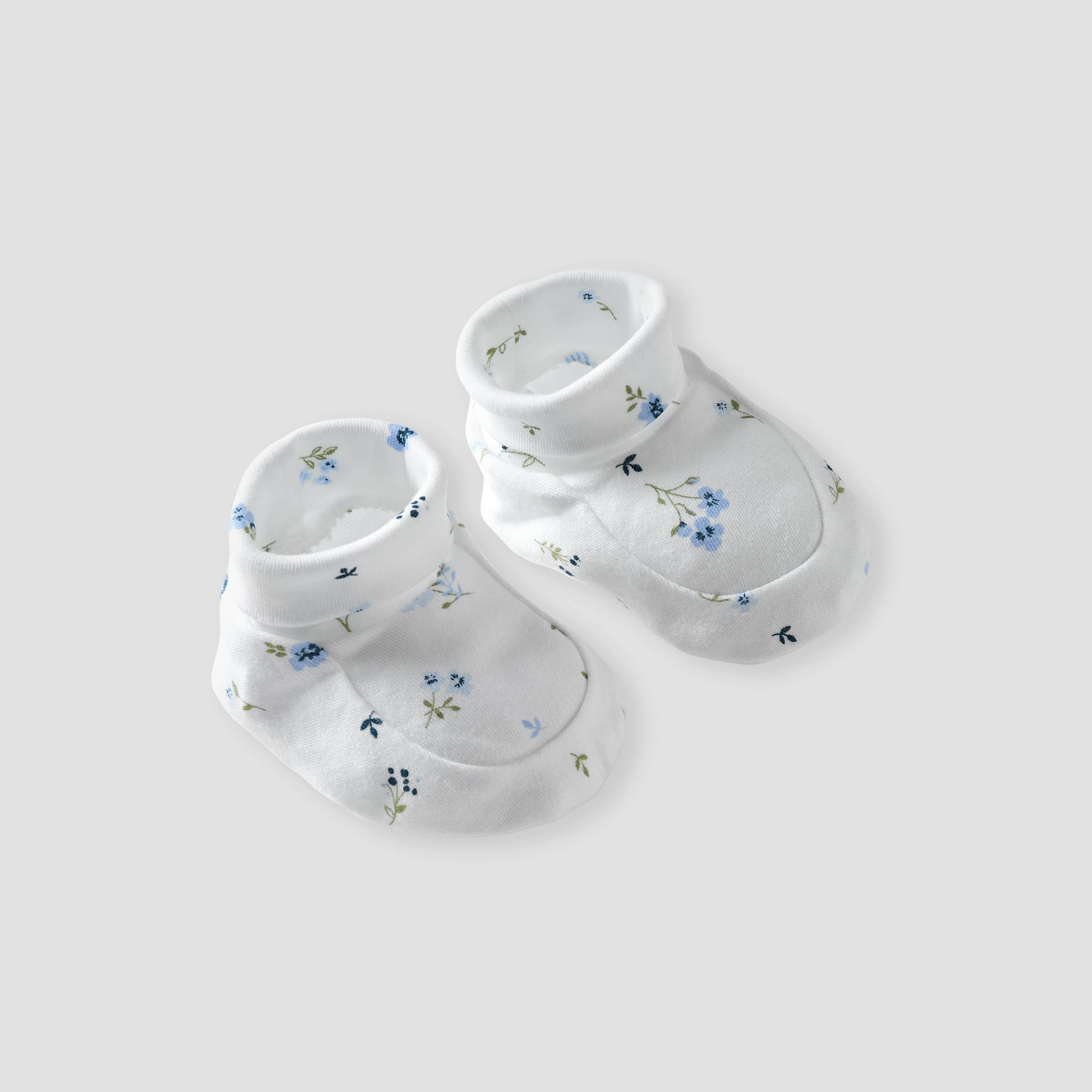 Juniors Floral Print Booties-baby-girls-shoes-booties-image-3