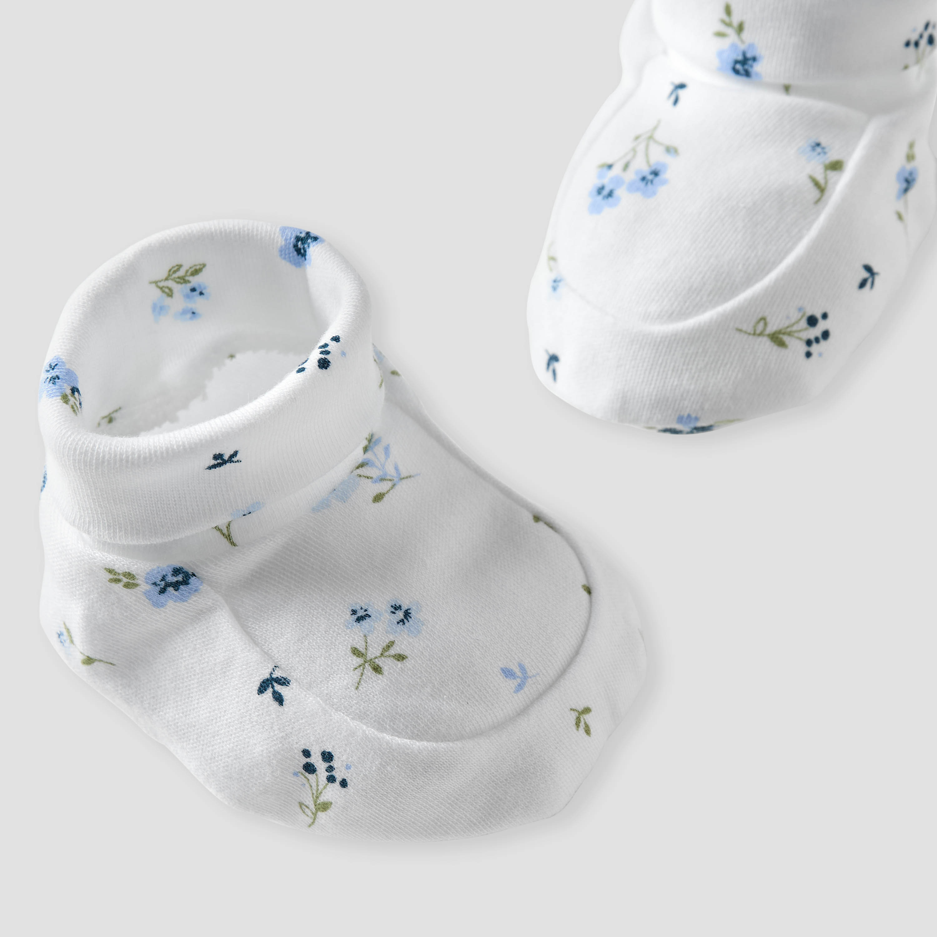 Juniors Floral Print Booties-baby-girls-shoes-booties-image-5