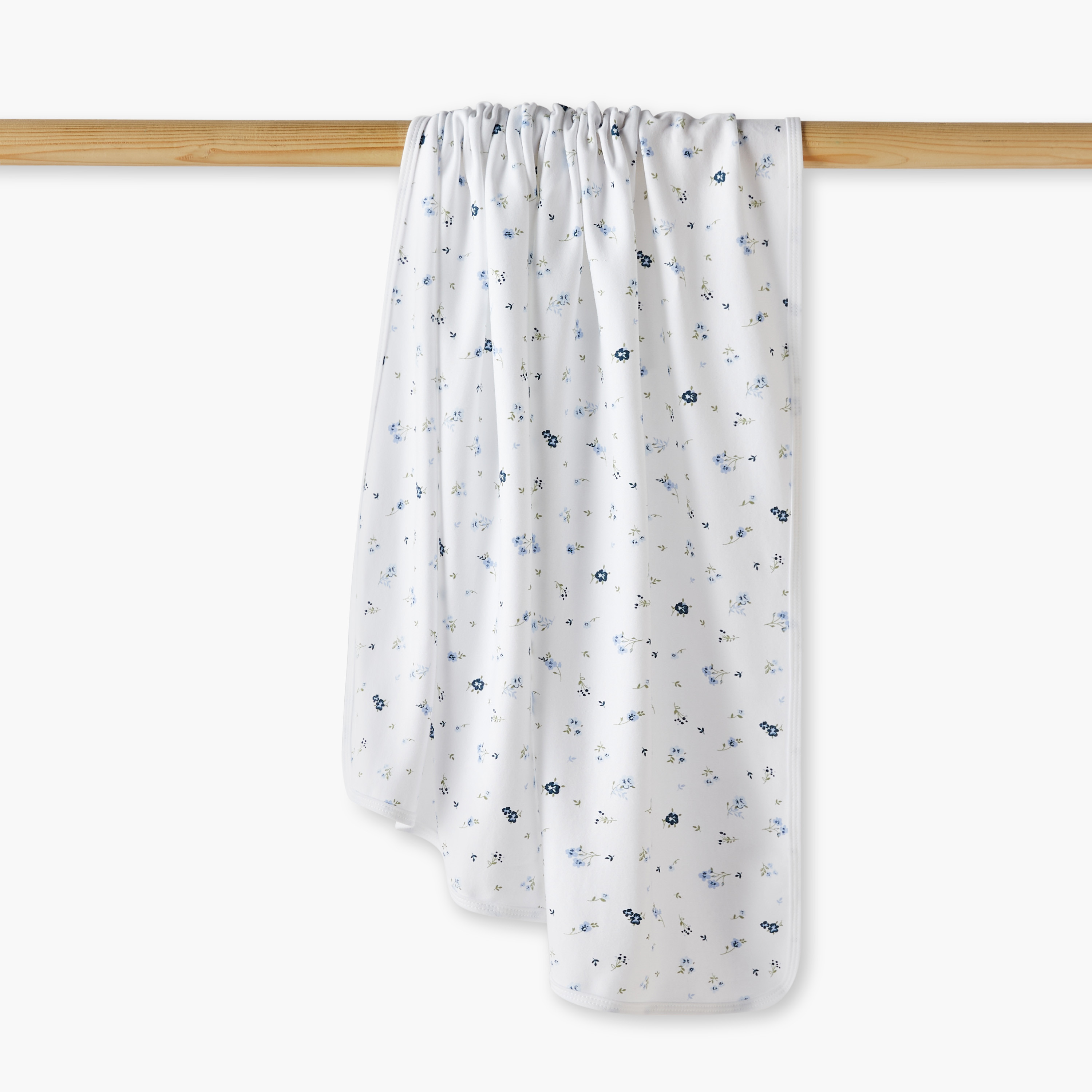 Juniors Floral Print Receiving Blanket - 70x70 cm-baby-nursery-blanketsandswaddles-receivingblankets-image-1