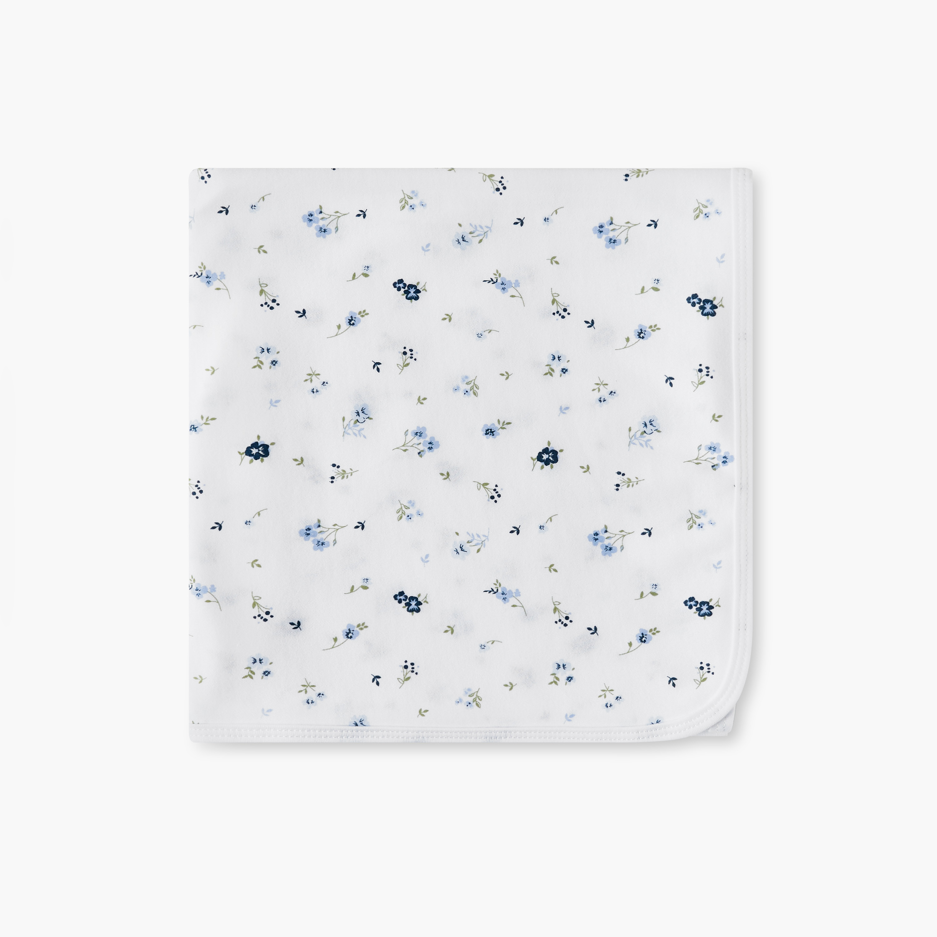 Juniors Floral Print Receiving Blanket - 70x70 cm-baby-nursery-blanketsandswaddles-receivingblankets-image-3