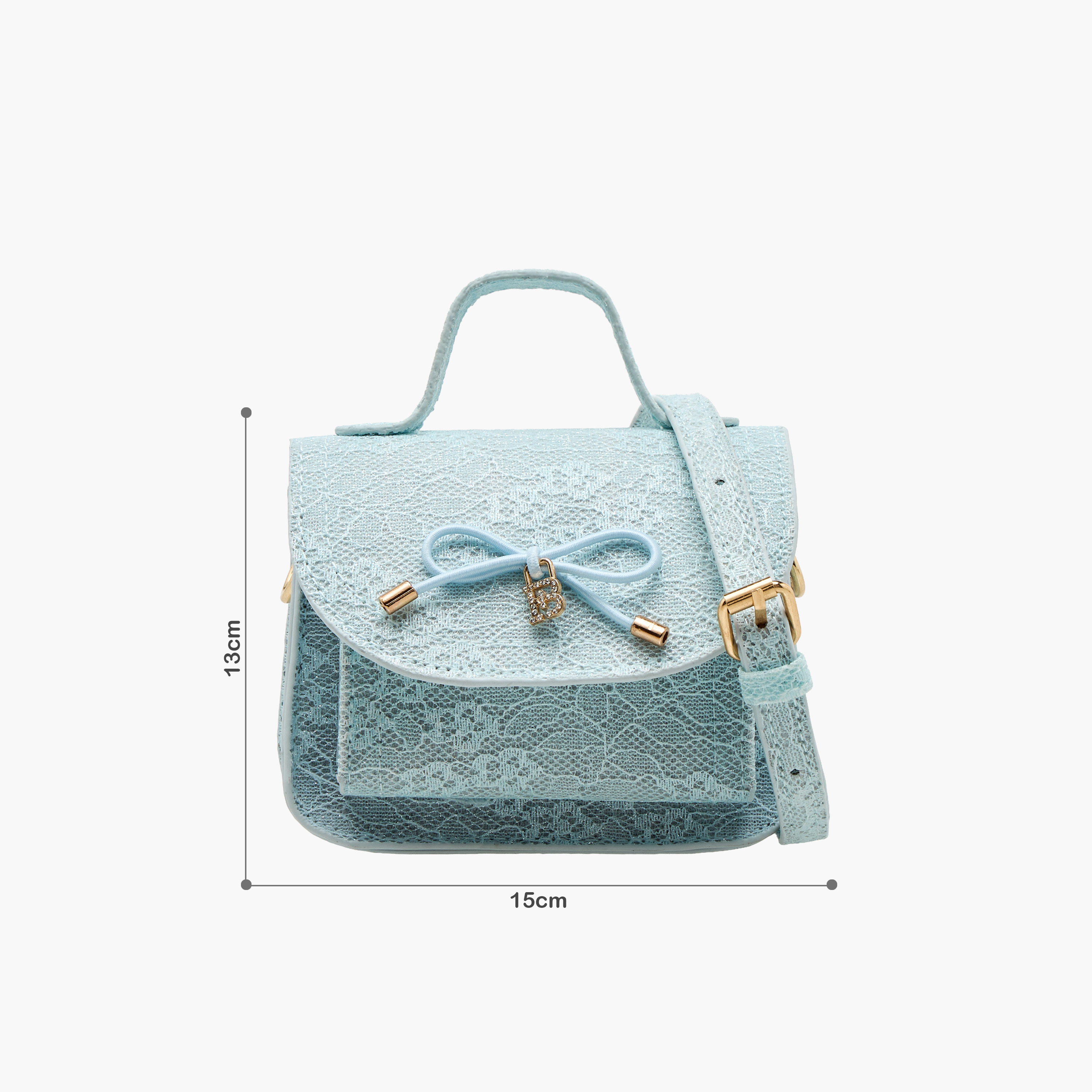 Flora Bella Bow Accent Crossbody Bag with Detachable Strap-girls-accessories-bags-image-2