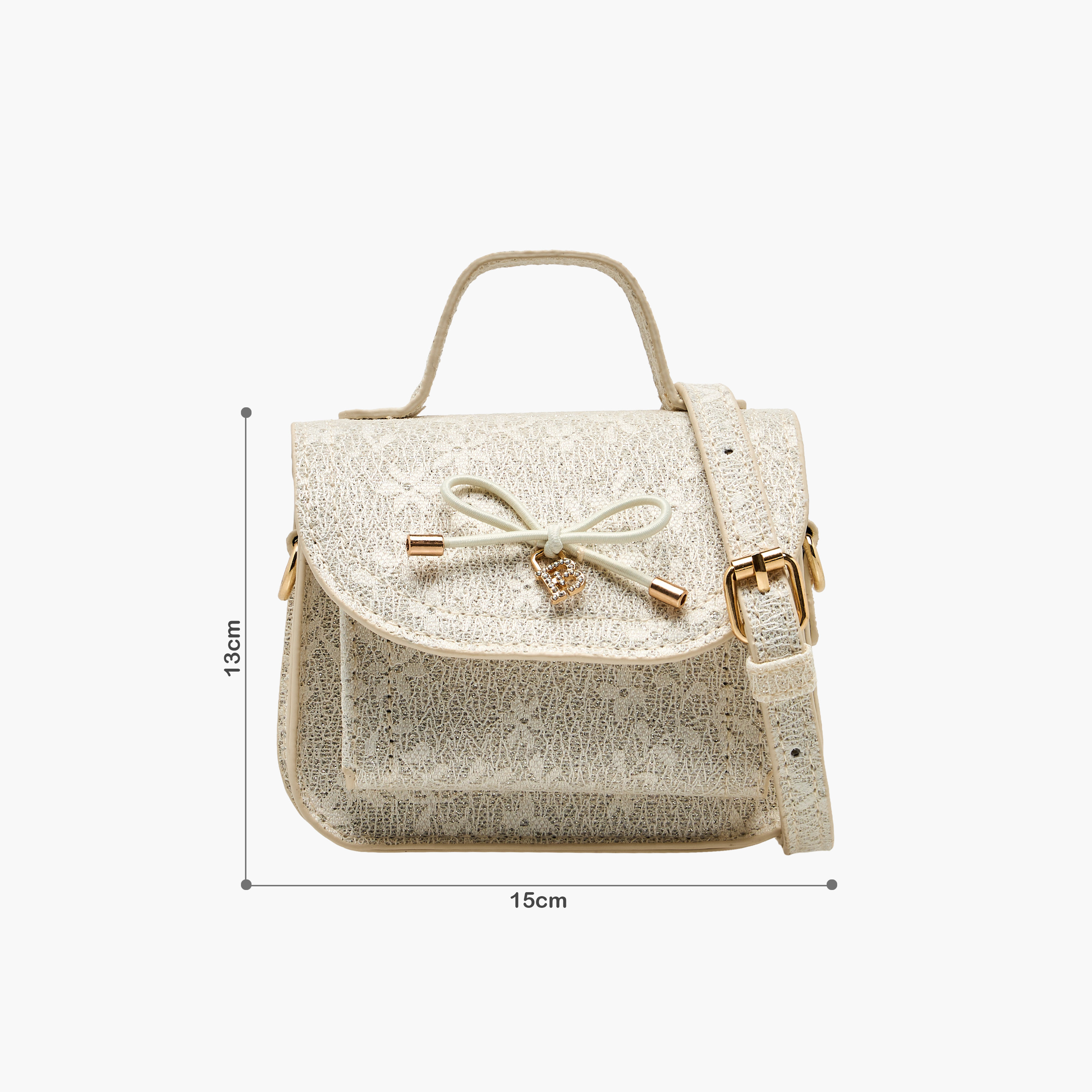 Flora Bella Bow Accent Crossbody Bag with Detachable Strap-girls-accessories-bags-image-2