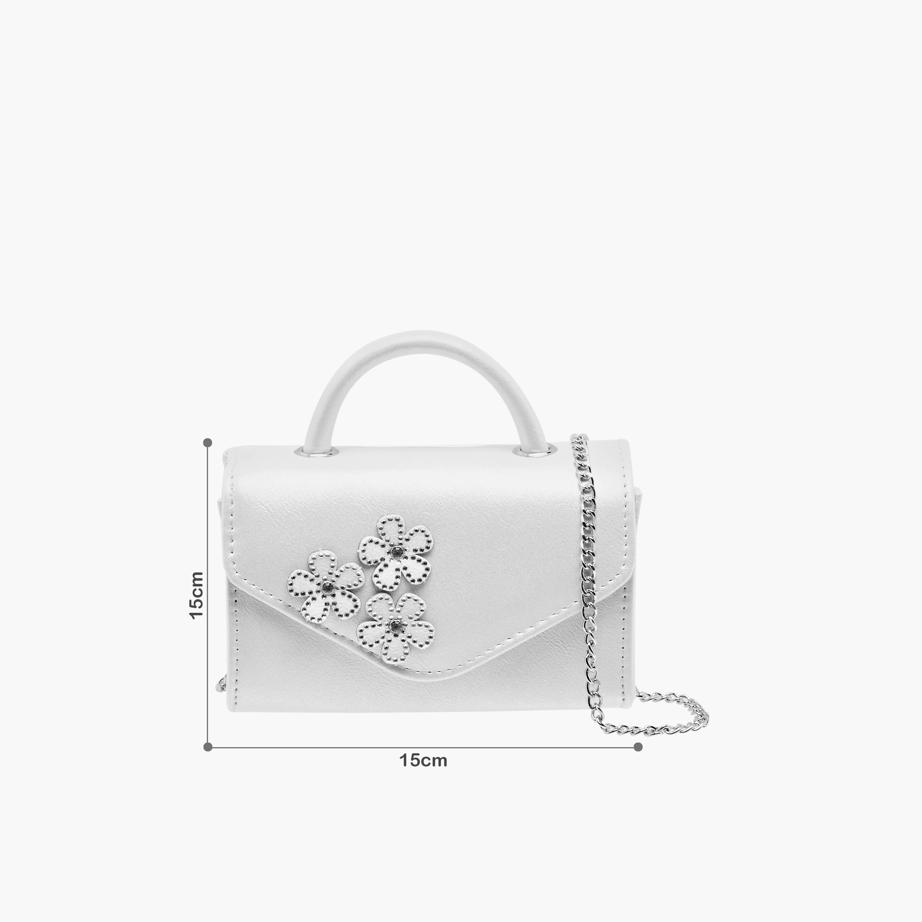 Flora Bella Crossbody Bag with Chain Strap-girls-accessories-bags-image-2