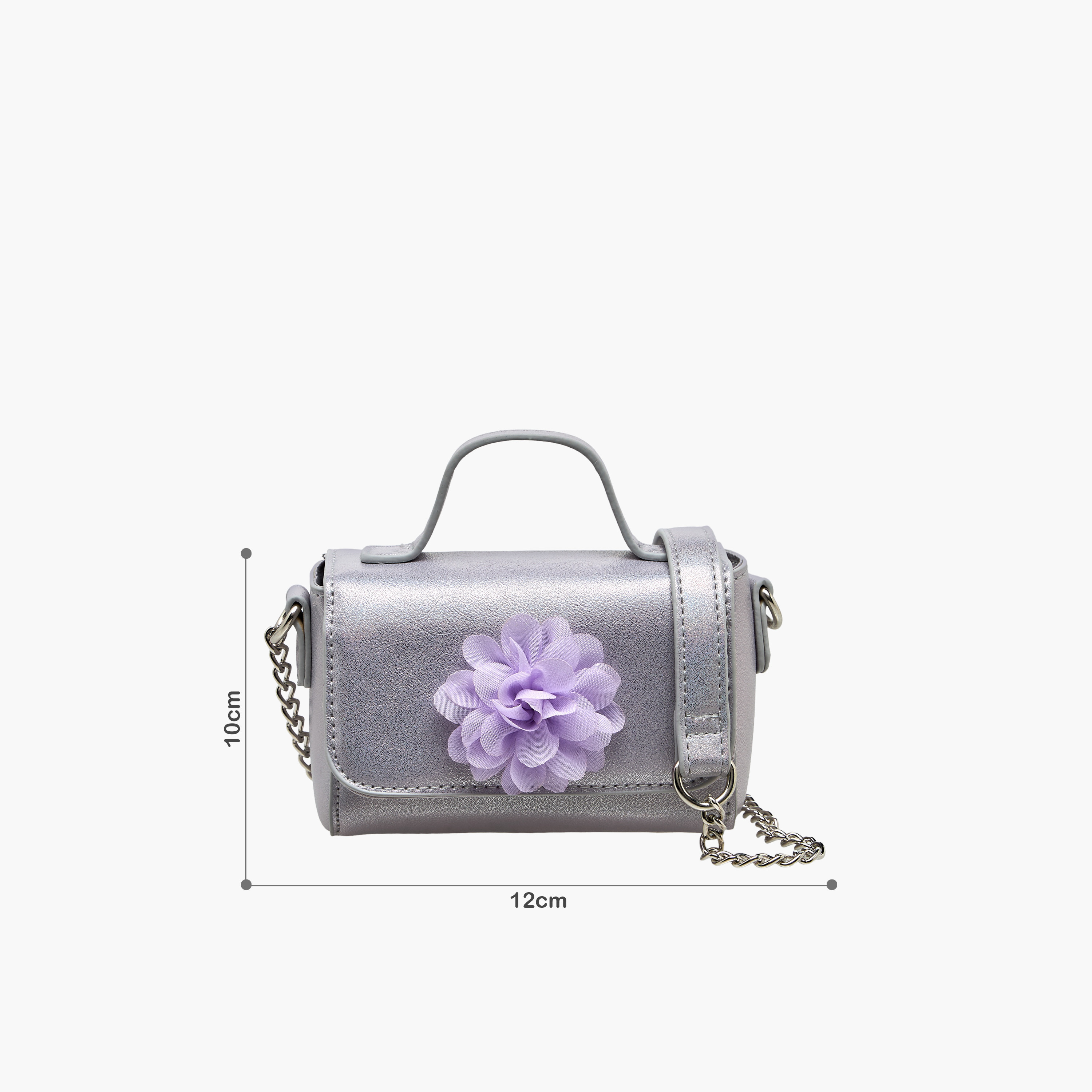 شنطة كروس بودي مزينة بحزام سلسلة من فلورا بيلا-girls-accessories-bags-image-2