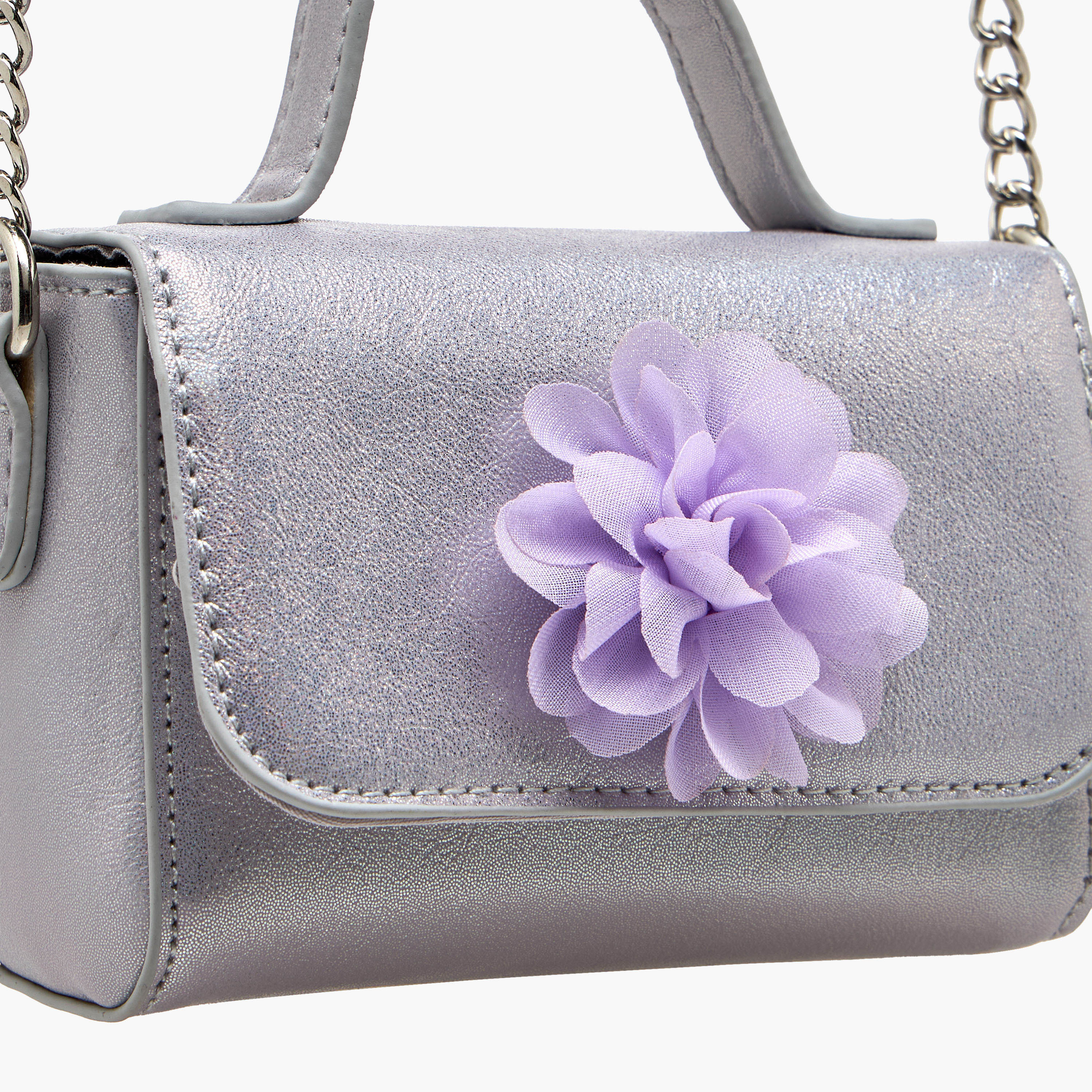 شنطة كروس بودي مزينة بحزام سلسلة من فلورا بيلا-girls-accessories-bags-image-5