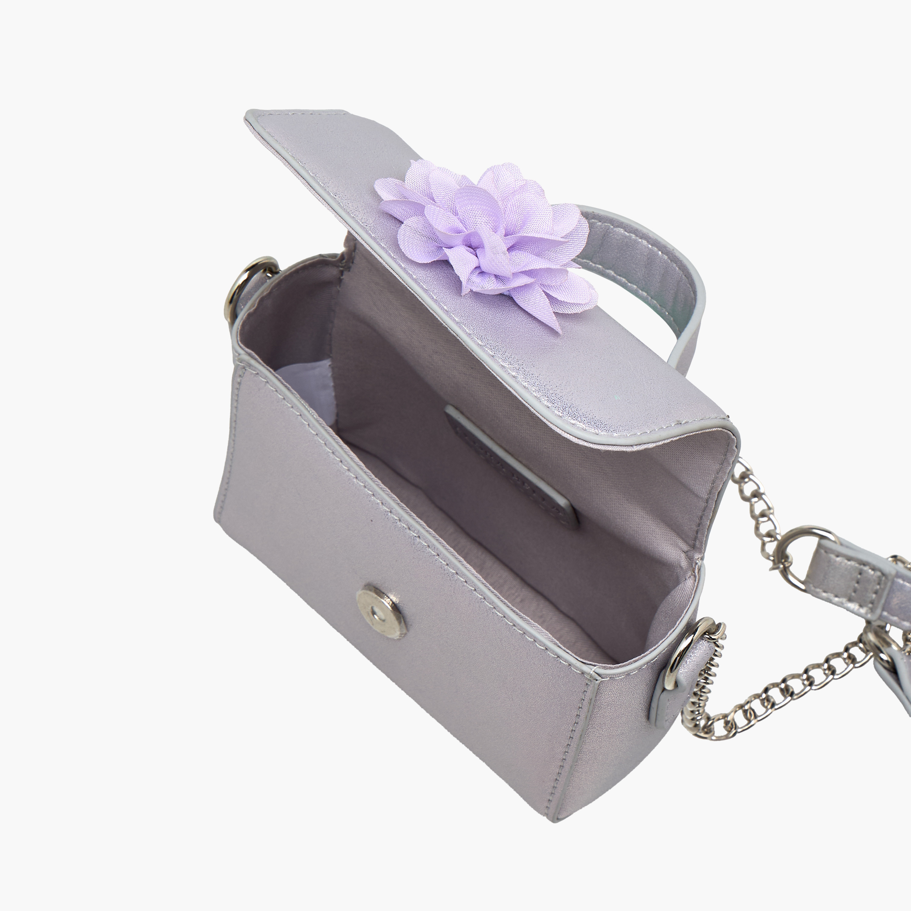 شنطة كروس بودي مزينة بحزام سلسلة من فلورا بيلا-girls-accessories-bags-image-8
