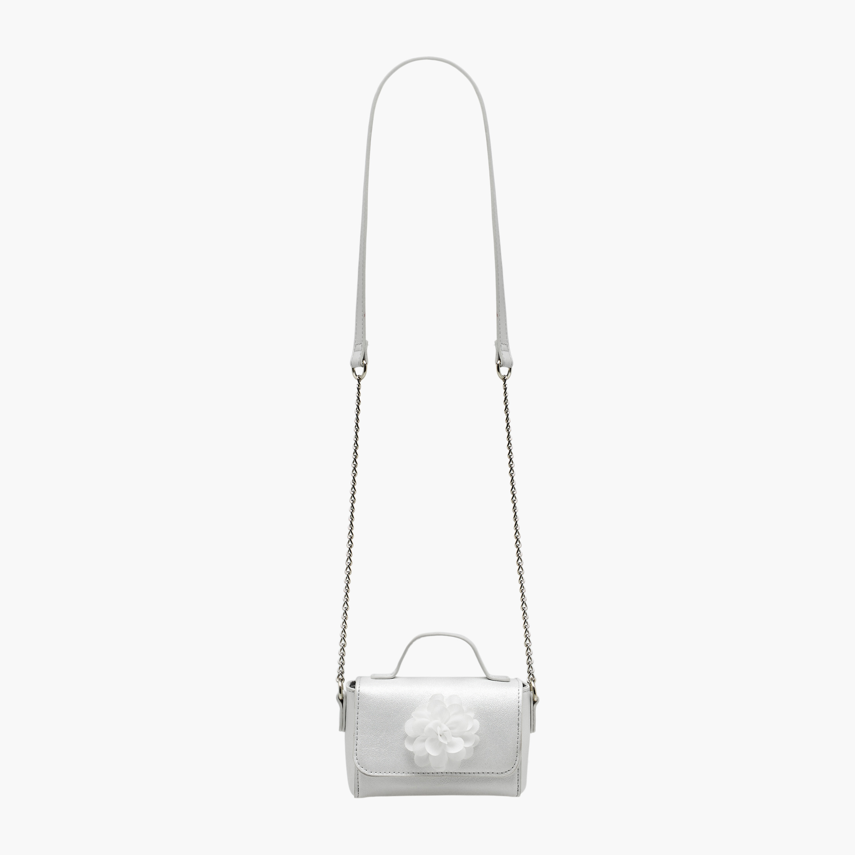 Flora Bella Floral Accent Crossbody Bag with Chain Strap-girls-accessories-bags-image-3