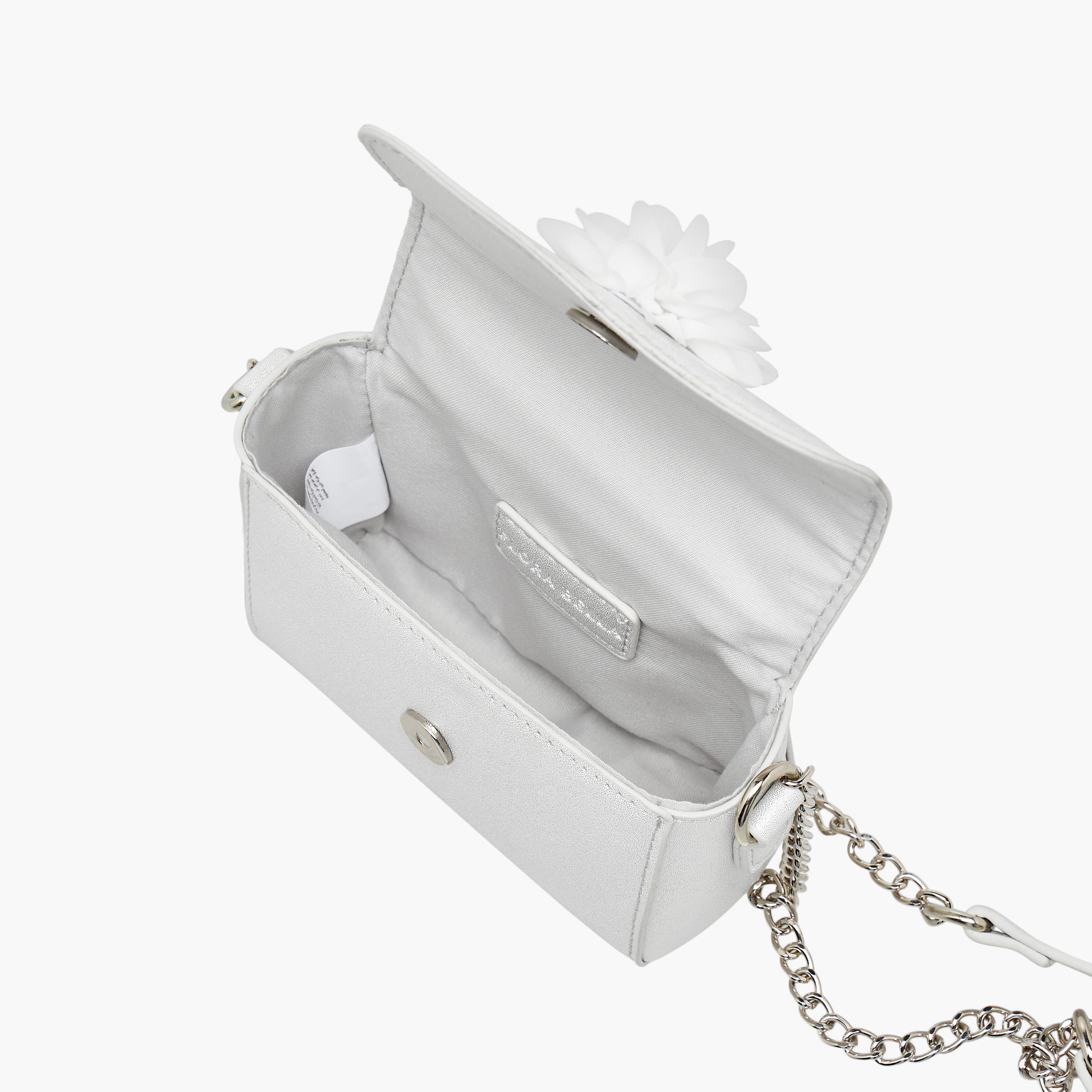 Flora Bella Floral Accent Crossbody Bag with Chain Strap-girls-accessories-bags-image-8