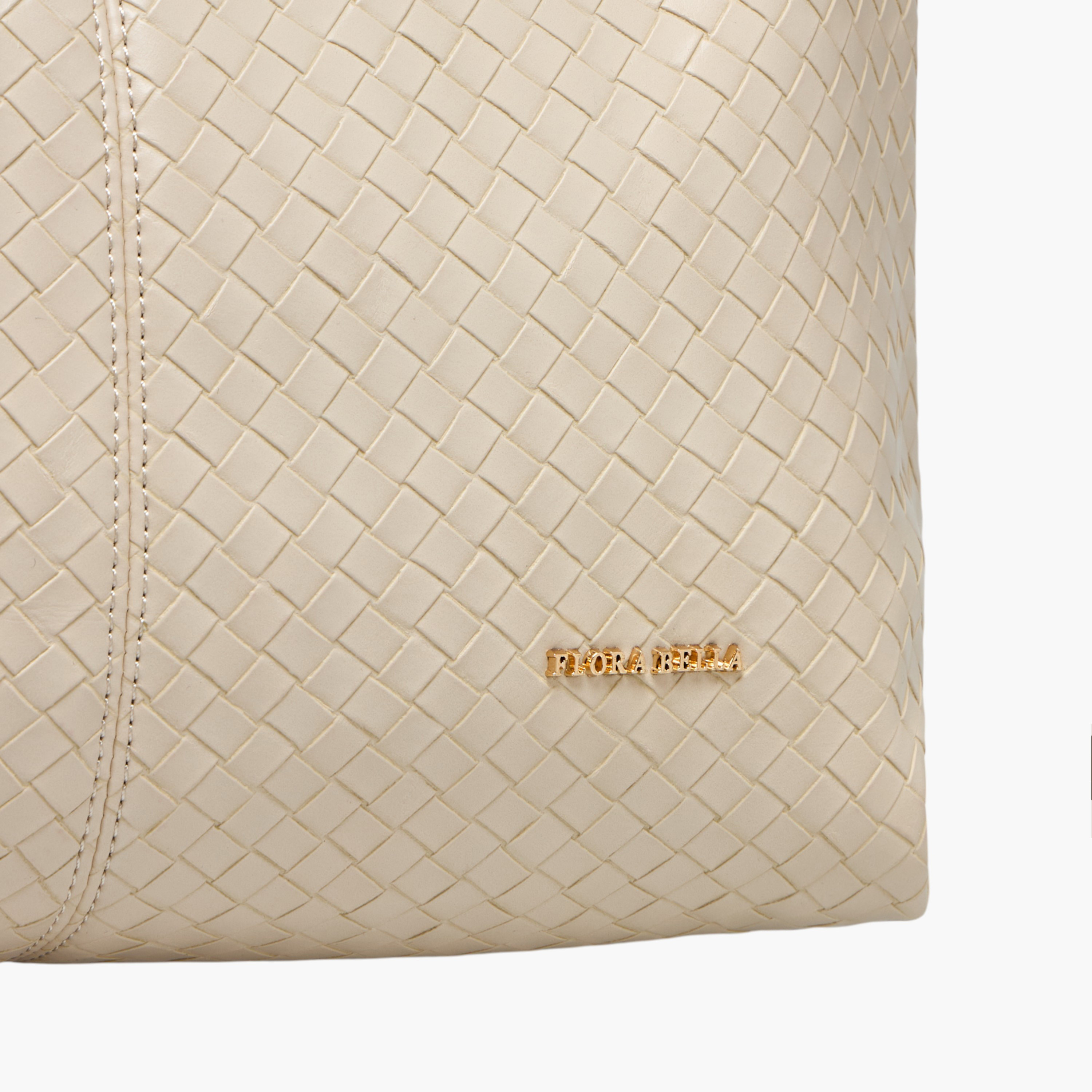 Flora Bella Textured Hobo Bag with Handle and Zip Closure-women-bagsandwallets-handbags-image-4