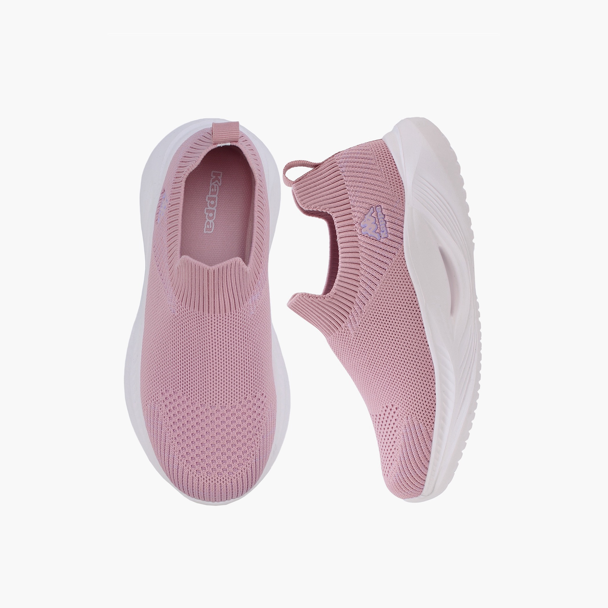 Kappa Girls Textured Slip-On Sports Shoes-girls-shoes-sports-image-1