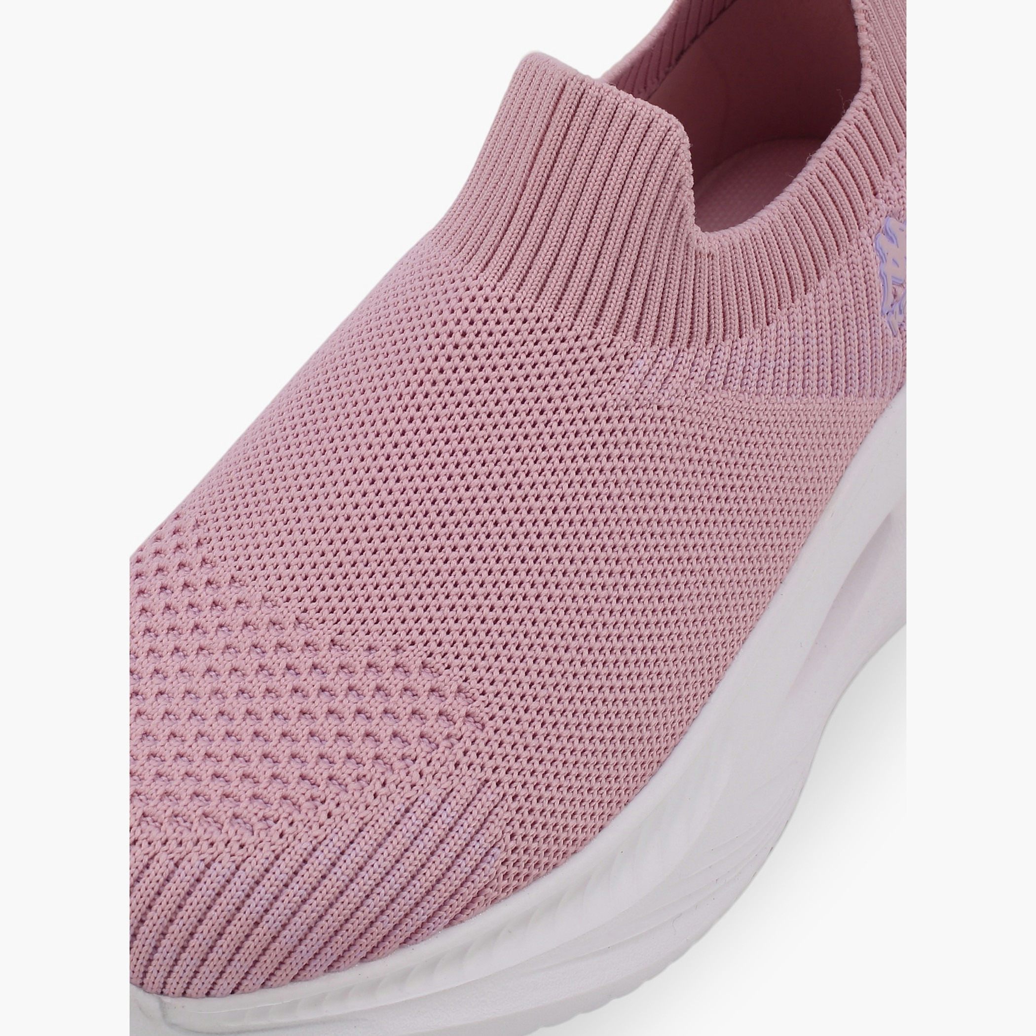 Kappa Girls Textured Slip-On Sports Shoes-girls-shoes-sports-image-4