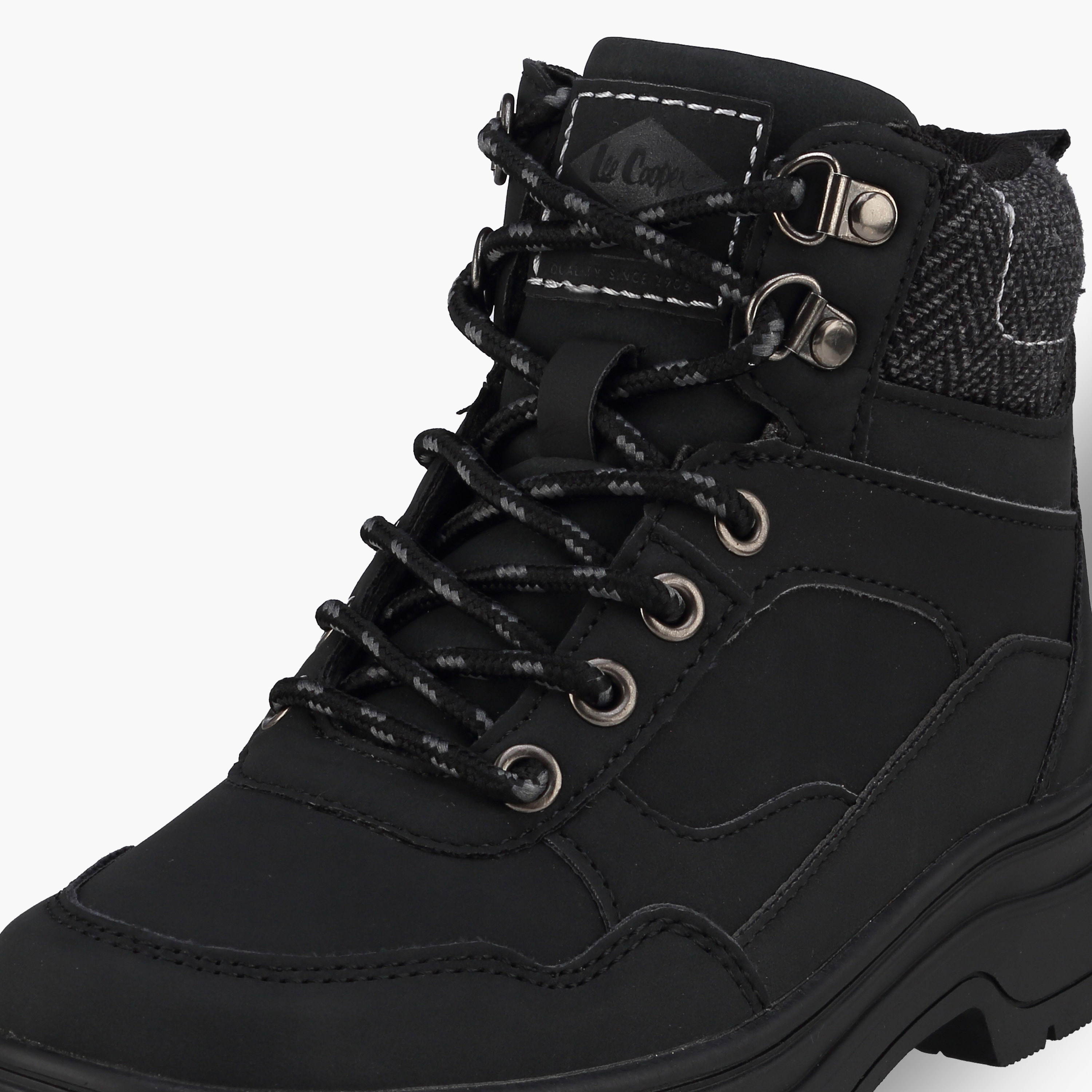 Lee Cooper Boys Zip Closure Ankle Boots-boys-shoes-boots-image-4