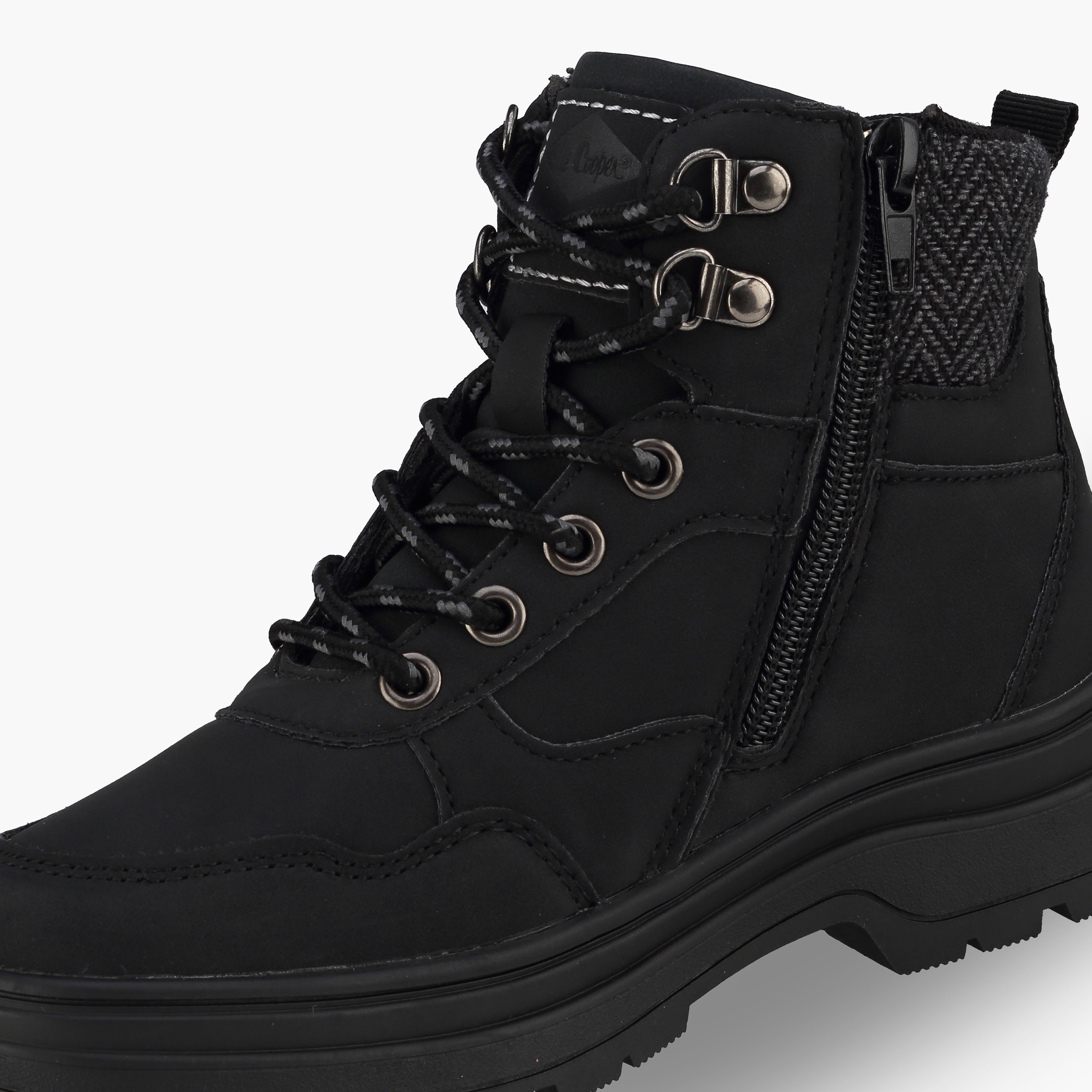 Lee Cooper Boys Zip Closure Ankle Boots-boys-shoes-boots-image-6