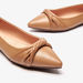 Celeste Women's Solid Slip-On Ballerina Shoes with Knot Detail-Women%27s Ballerinas-thumbnailMobile-3