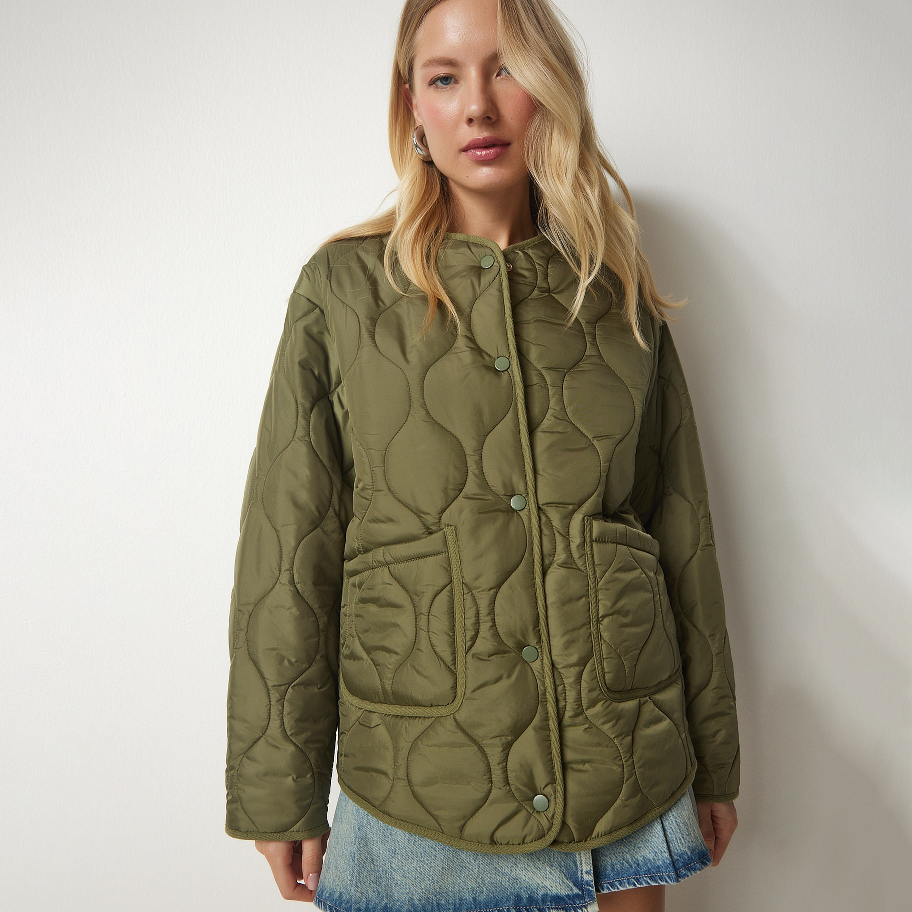 جاكيت نسائي مبطن لهابينغ إسطنبول-women-winterwear-coatsandjackets-jackets-image-1
