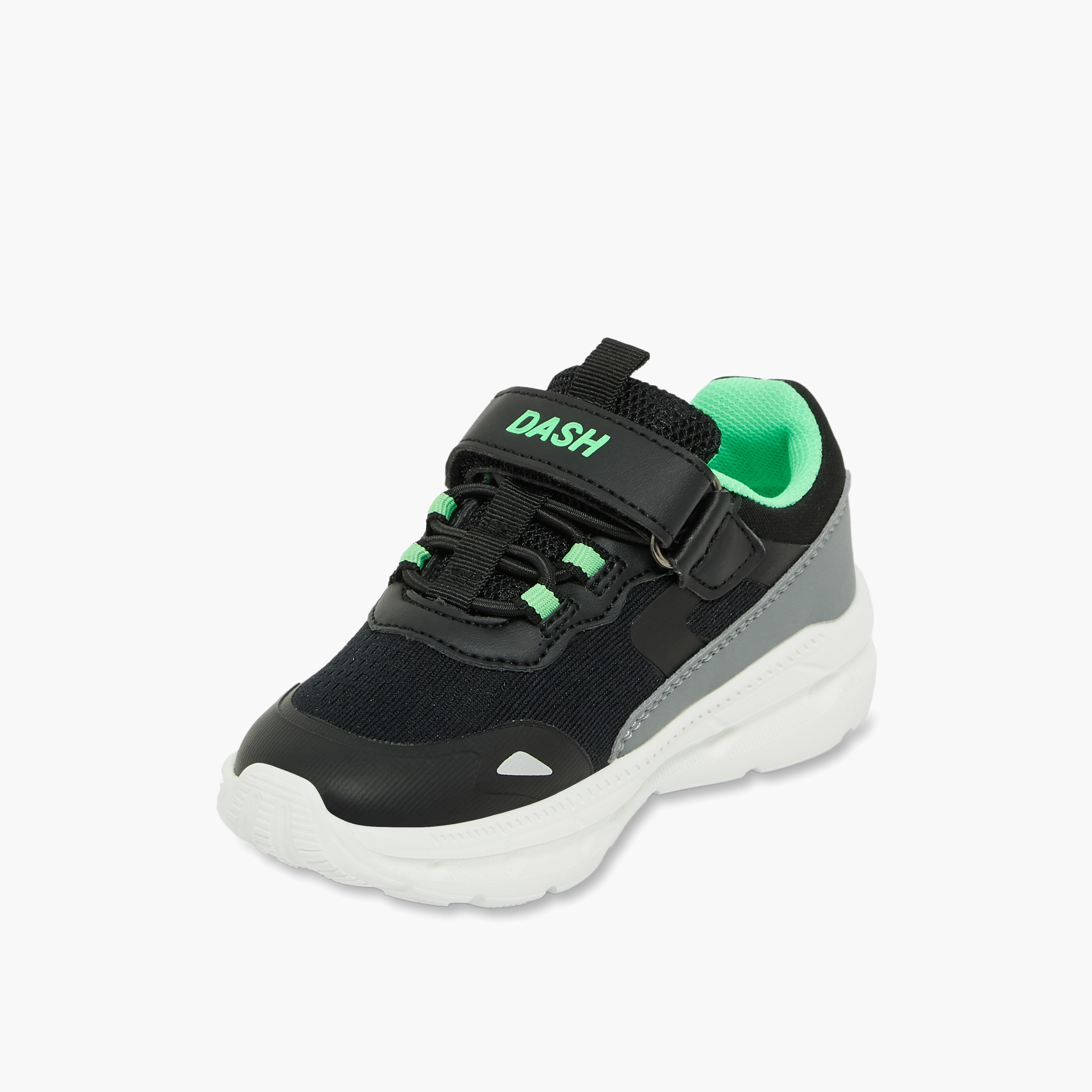 Dash Boys Hook & Loop Sports Shoes-boys-shoes-sneakers-image-4