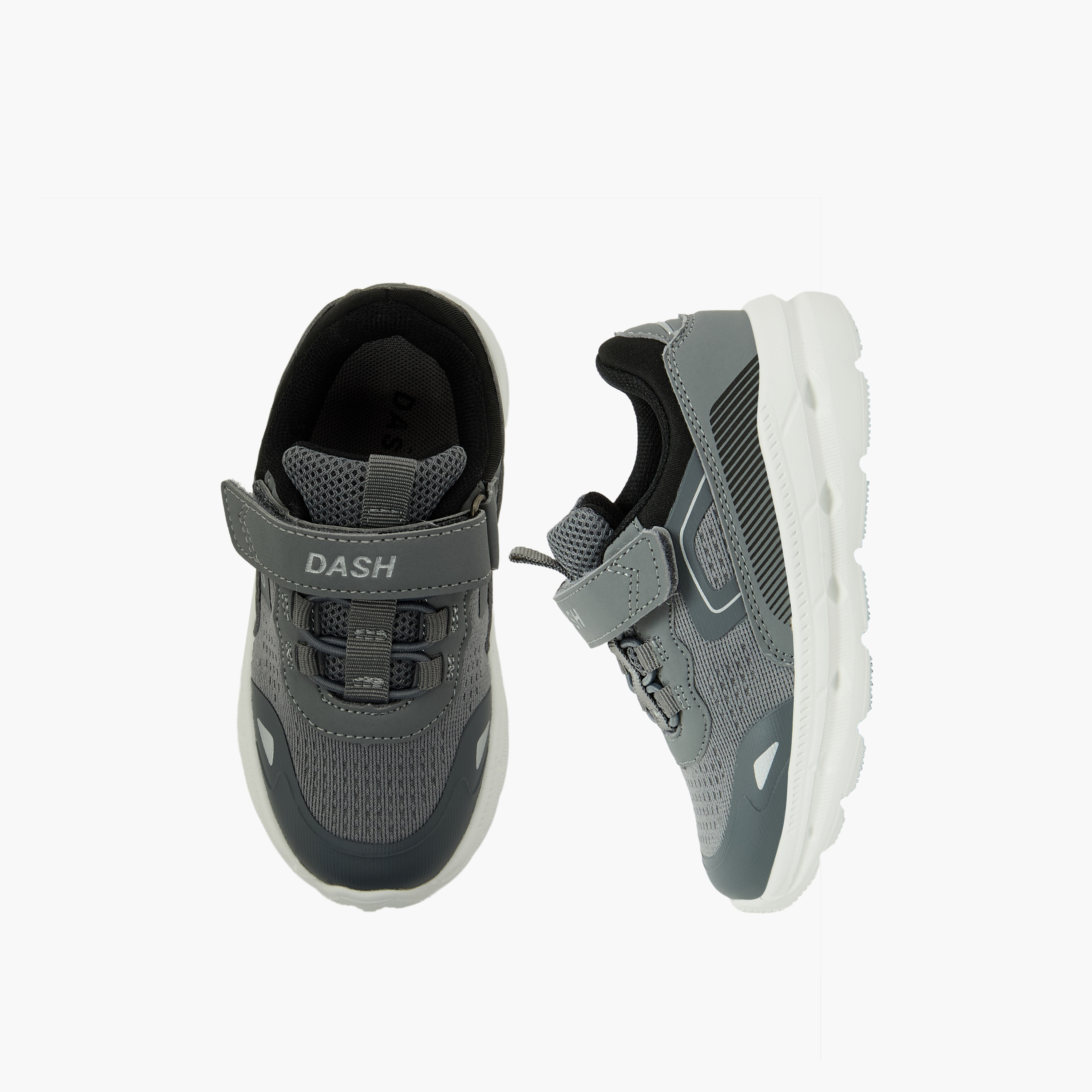 Dash Boys Hook & Loop Sports Shoes-boys-shoes-sneakers-image-1