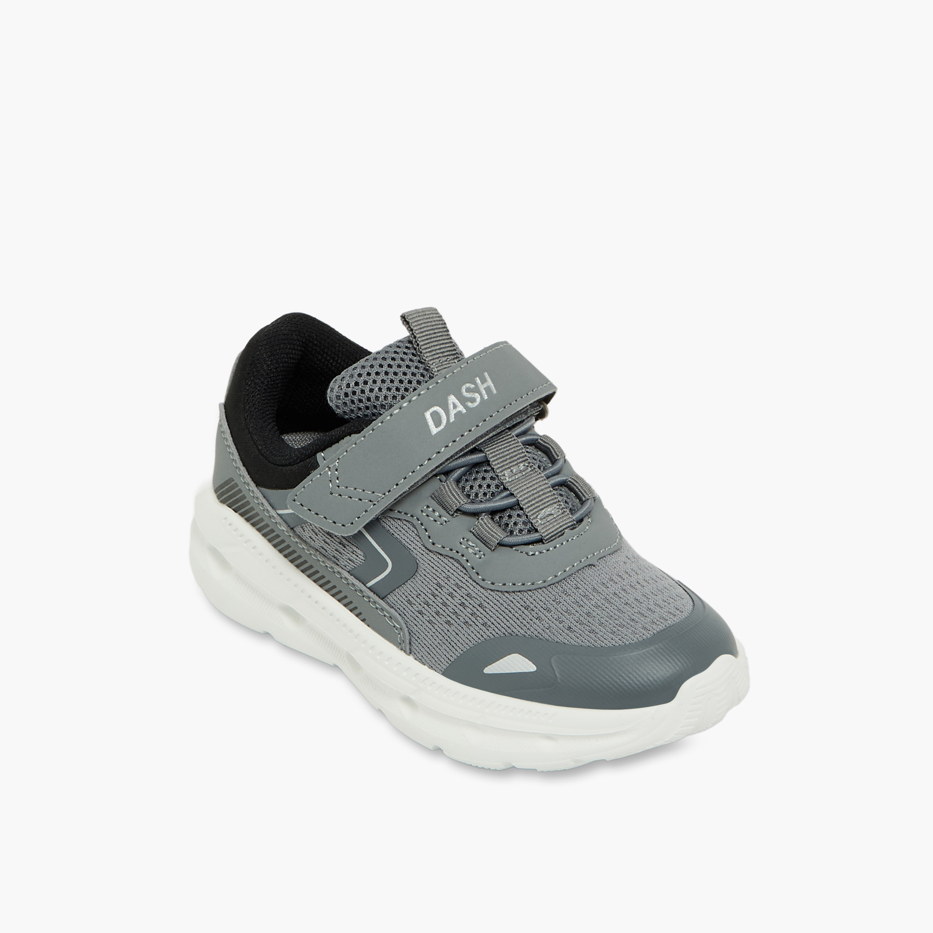 Dash Boys Hook & Loop Sports Shoes-boys-shoes-sneakers-image-2