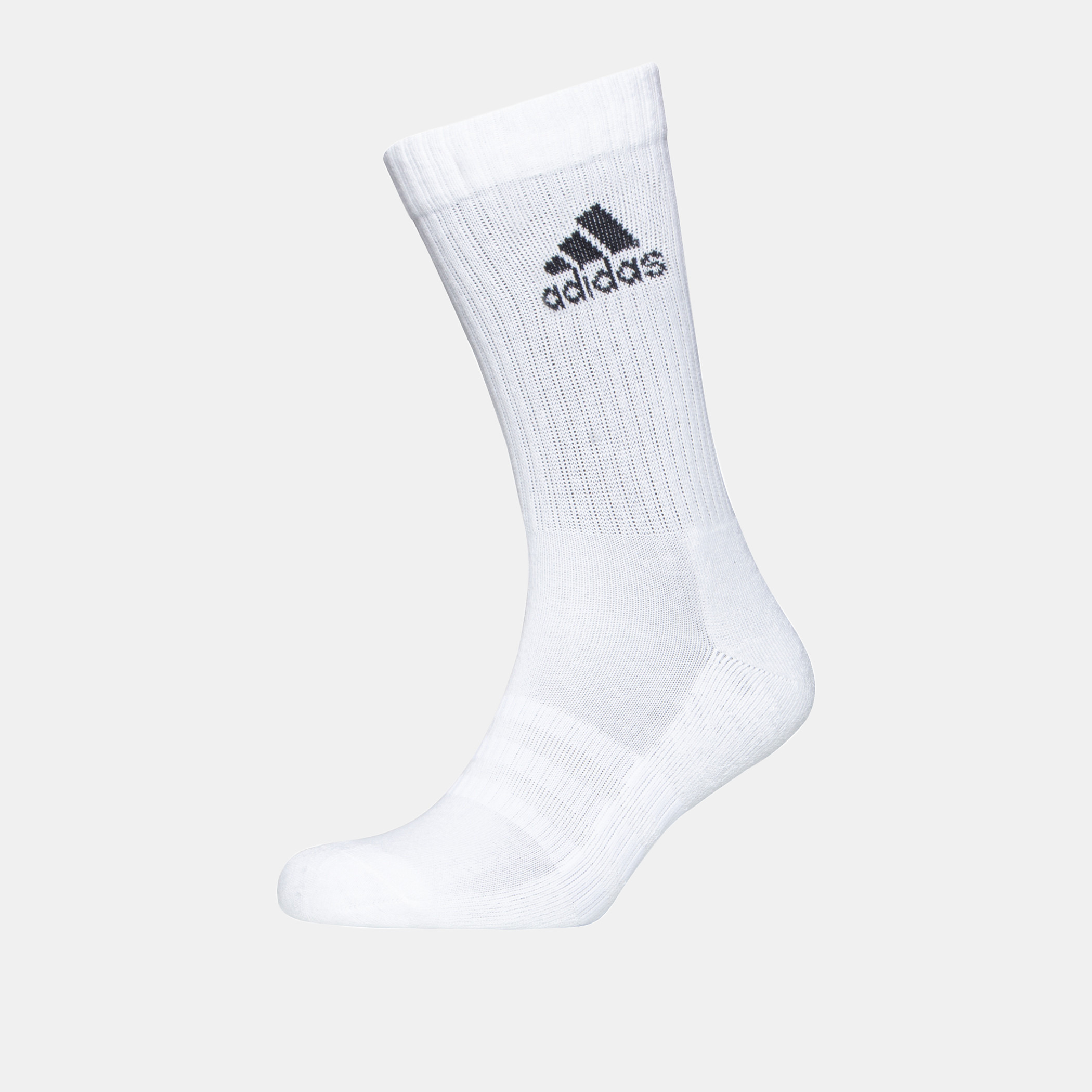 جوارب رياضية بطول ربلة الساق وطبعات شعار من أديداس - 3 أزواج-girls-accessories-socks-image-3