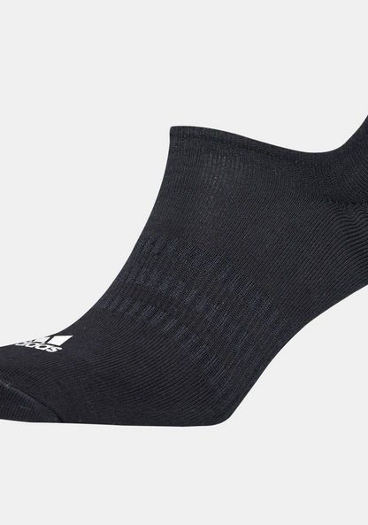 Adidas Assorted No-Show Sports Socks - Set of 3