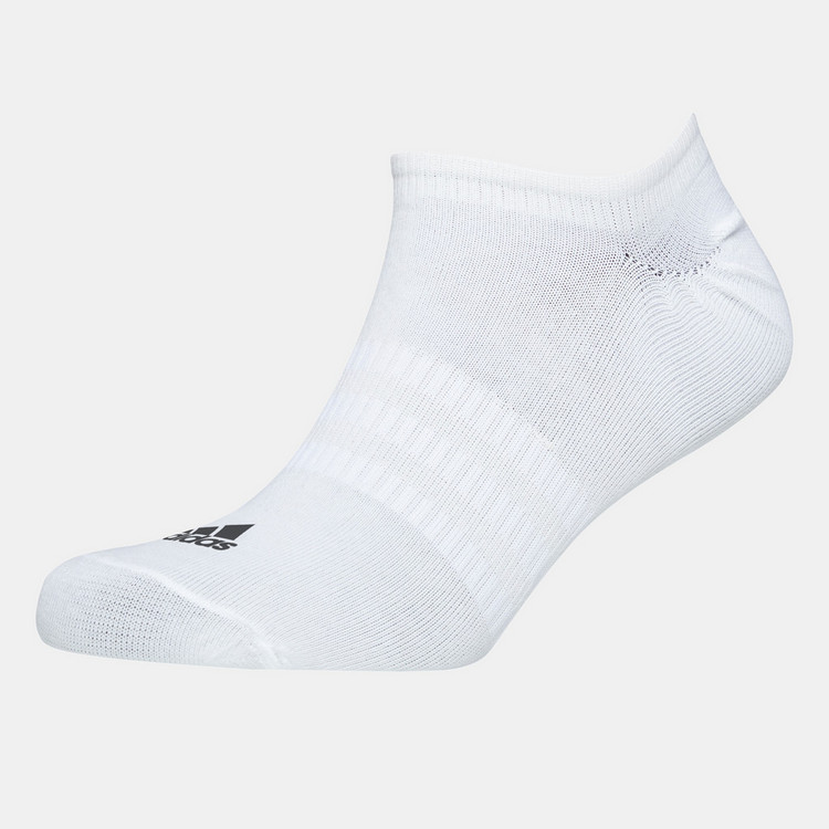 Adidas Assorted No-Show Sports Socks - Set of 3