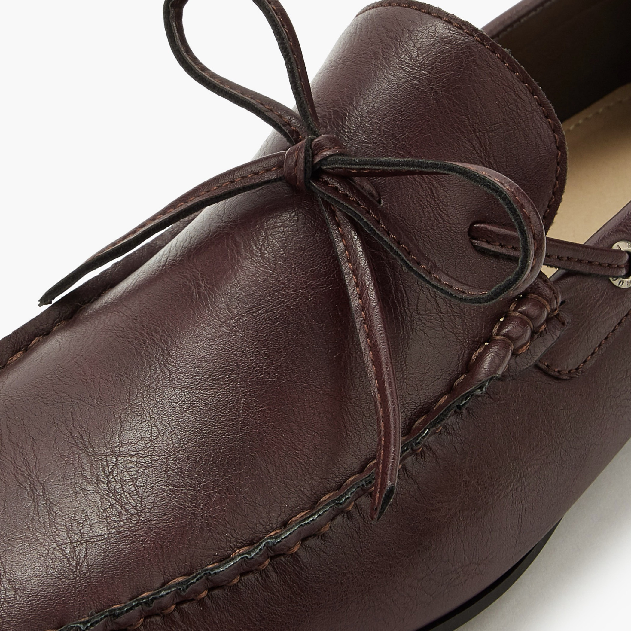 Renzo Ruganni Men Bow Trim Slip-On Moccasins-men-shoes-loafersandmoccasins-image-4