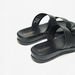 Le Confort Slip-on Cutwork Detail Slide Sandals with Dual Strap-Women%27s Flat Sandals-thumbnail-2