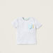 Juniors Dinosaur Print T-shirt with Applique Detail - Set of 3-T Shirts-thumbnail-2