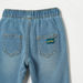 Juniors Applique Detail Jeans with Drawstring Closure-Jeans-thumbnail-4