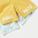 Juniors Dinosaur Print Shorts with Elasticated Drawstring - Set of 2-Shorts-thumbnailMobile-4