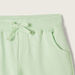 Juniors Printed Shorts with Drawstring Closure and Pockets-Shorts-thumbnailMobile-1