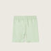 Juniors Printed Shorts with Drawstring Closure and Pockets-Shorts-thumbnailMobile-3