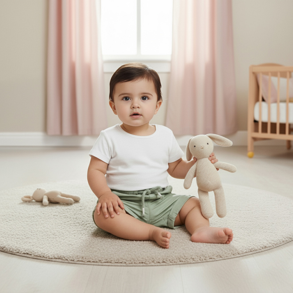 Juniors Solid Shorts with Elasticated Drawstring Closure-baby-boys-clothing-bottoms-shorts-image-1