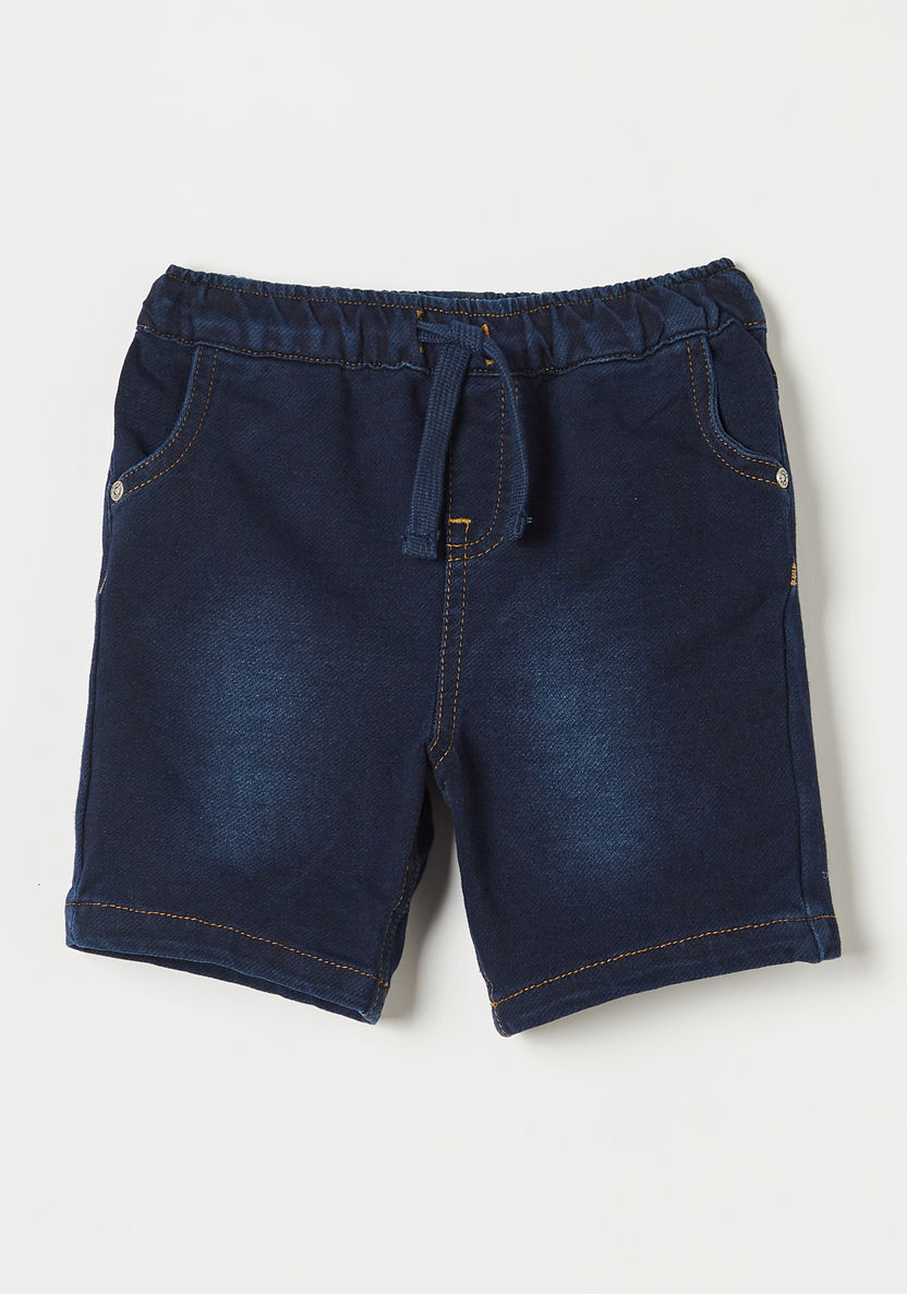 Juniors Boys' Denim Shorts-Shorts-image-0