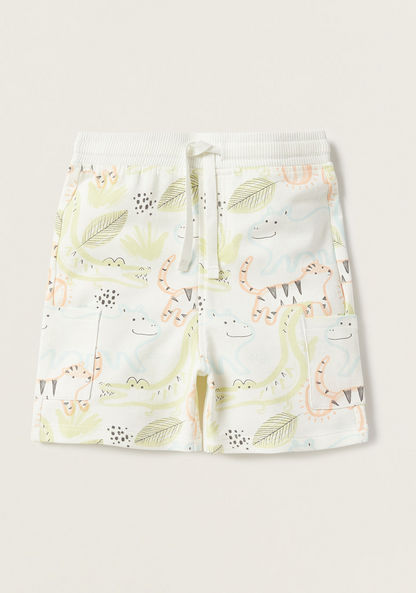 Juniors Assorted Shorts with Drawstring Closure - Set of 2-Shorts-image-1