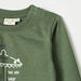 Juniors Alligator Print Pullover with Crew Neck and Long Sleeves-Sweatshirts-thumbnailMobile-1