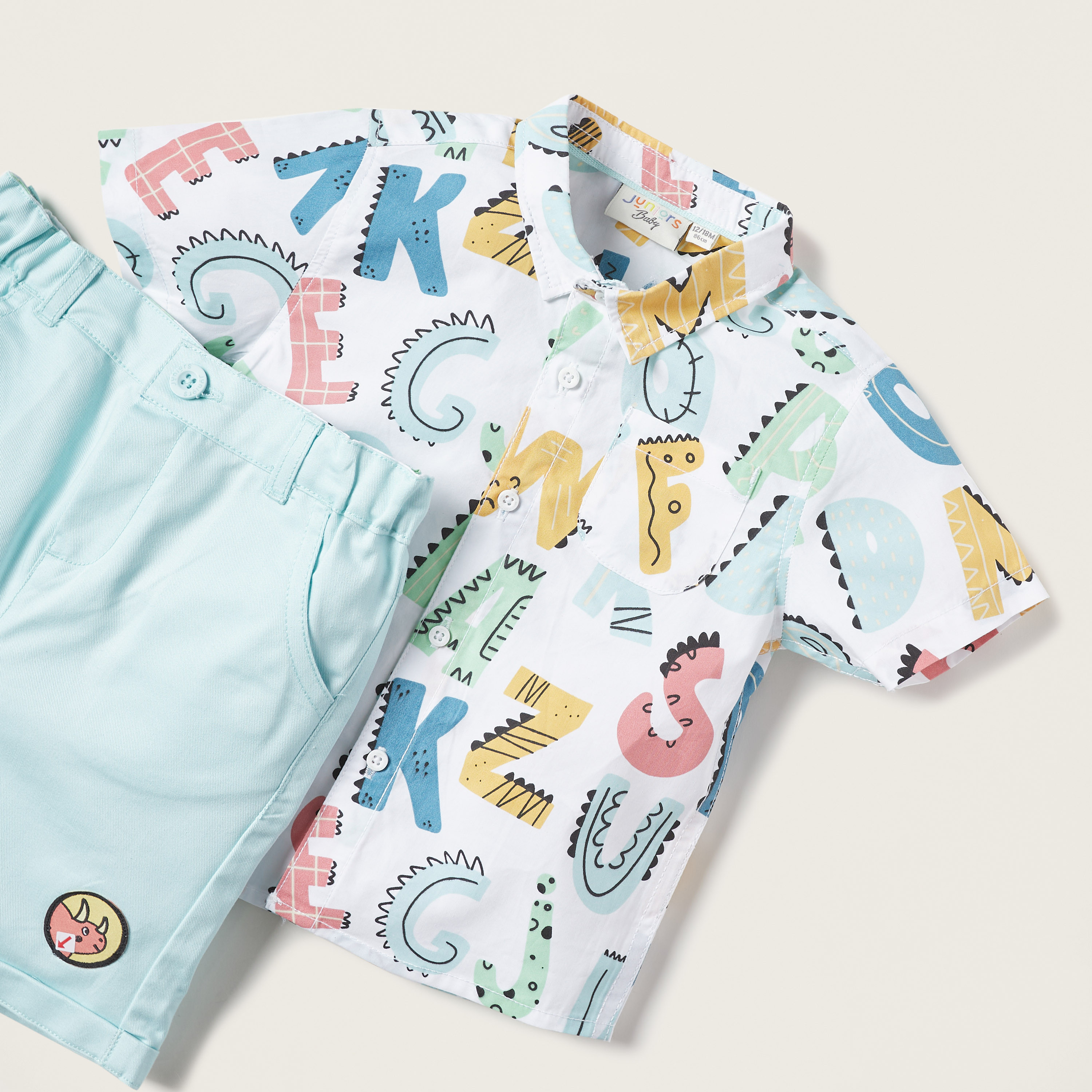 Juniors All-Over Print Shirt and Shorts Set-baby-boys-clothing-setsandcoords-image-4