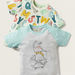 Juniors Printed 3-Piece T-shirt and Shorts Set-Clothes Sets-thumbnailMobile-4