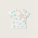Juniors Printed 3-Piece T-shirts and Shorts Set-Clothes Sets-thumbnailMobile-2
