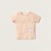 Juniors Printed T-shirt and Dungaree Set-Clothes Sets-thumbnailMobile-1