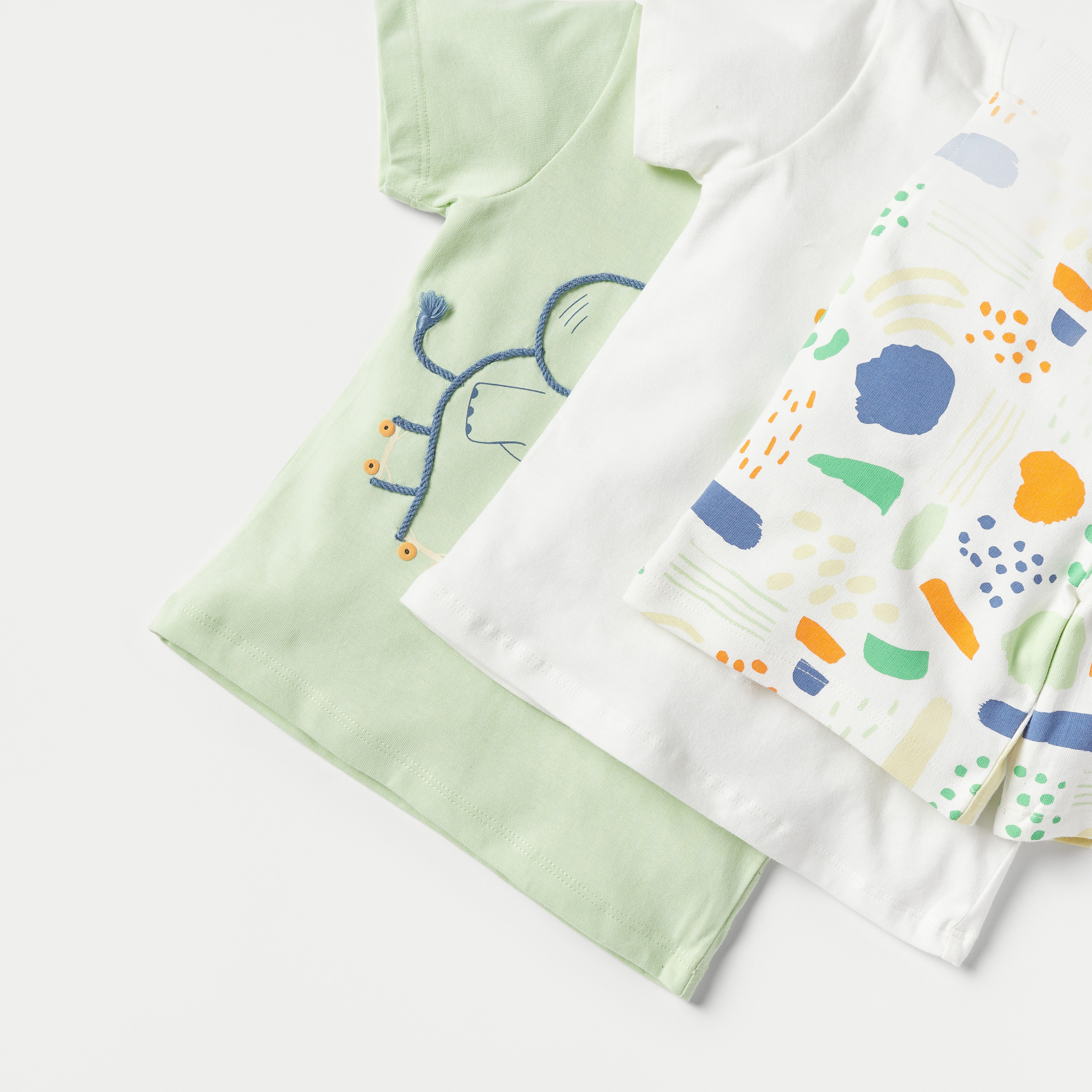 Juniors 3-Piece Printed T-shirts and Shorts Set-baby-boys-clothing-setsandcoords-image-6
