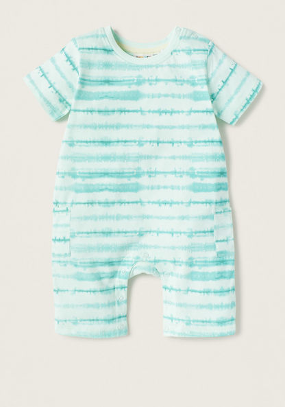Juniors Striped Romper - Set of 2-Rompers%2C Dungarees and Jumpsuits-image-2