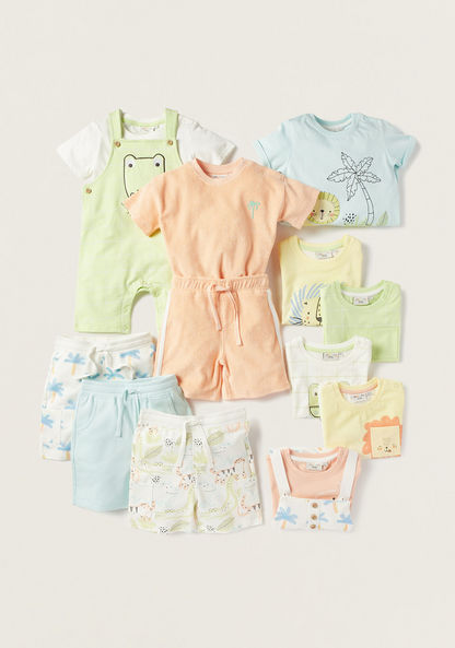 Juniors Printed Rompers with Short Sleeves - Set of 2-Rompers%2C Dungarees and Jumpsuits-image-5
