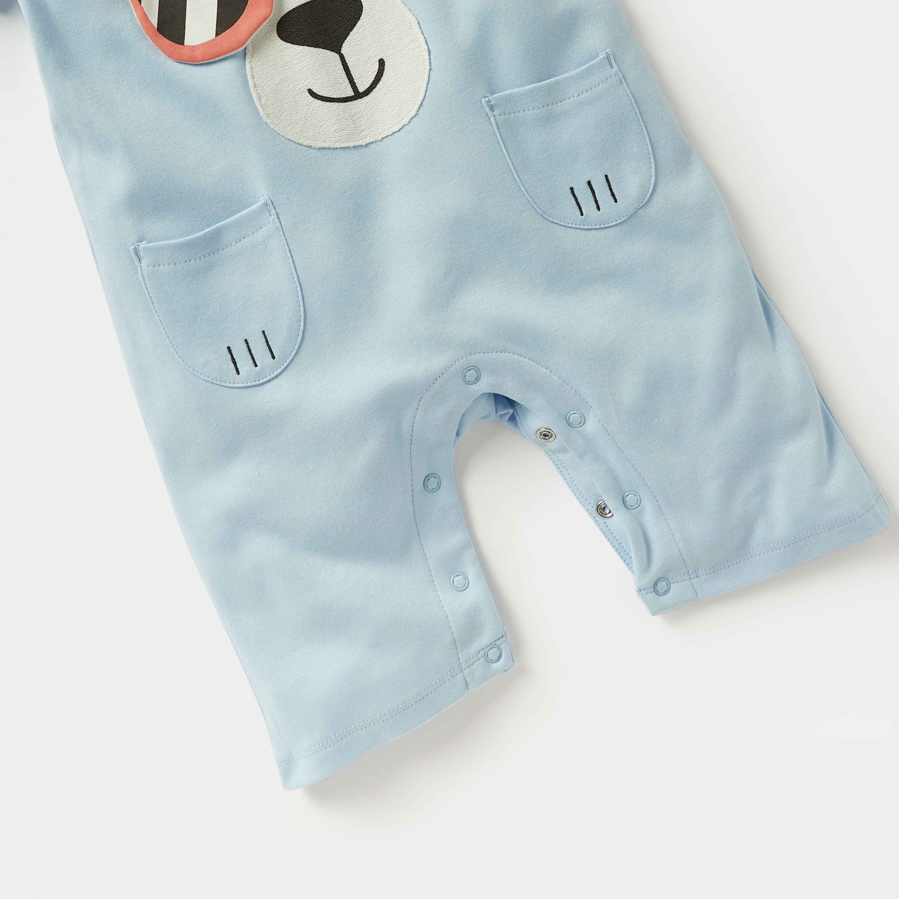 أفرول بأكمام قصيرة وتزيينات من جونيورز-baby-boys-clothing-winterwear-rompers-image-4