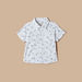 Juniors All-Over Print Shirt with Short Sleeves and Pocket-Shirts-thumbnail-0